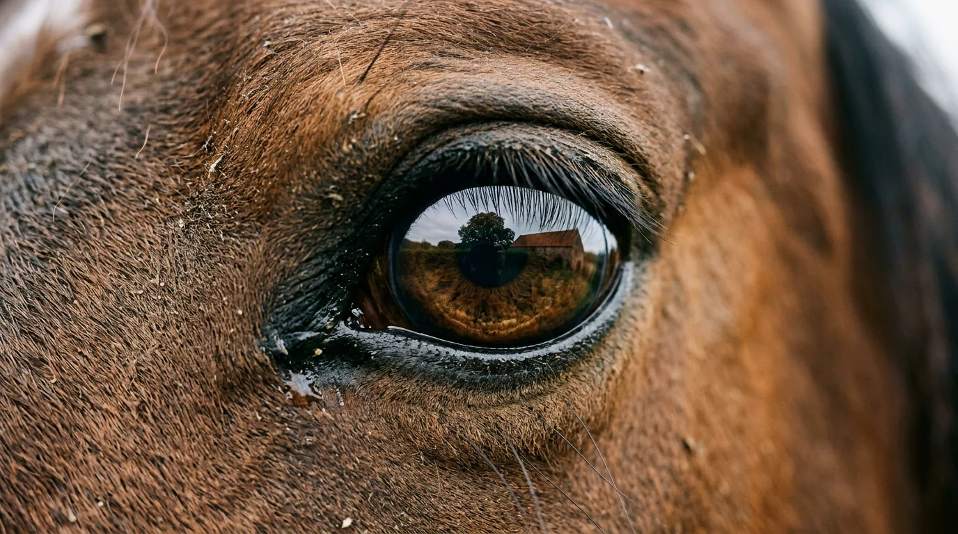 Un regard de cheval, L'Écurie Bleue, Chabanière